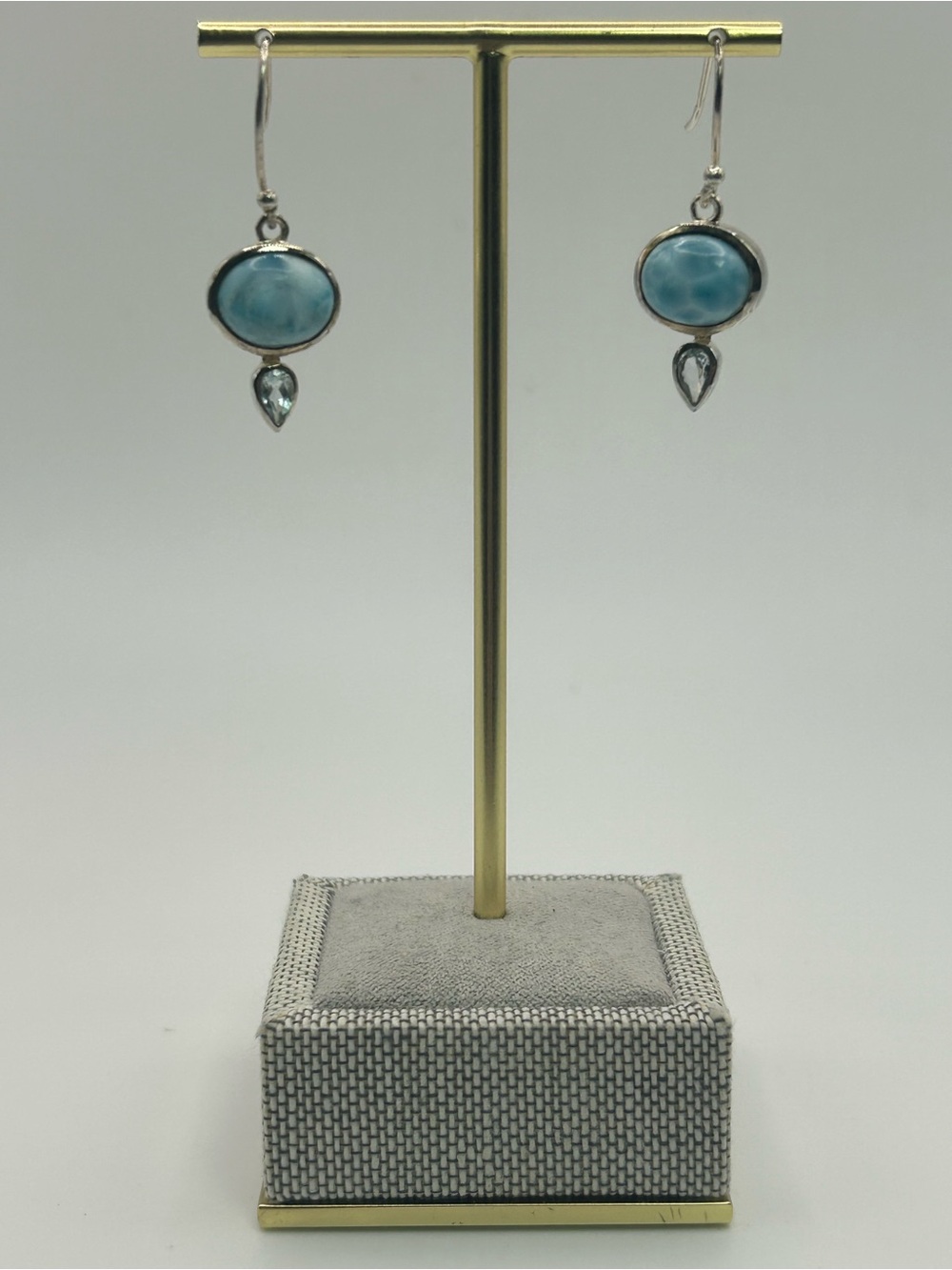 #220213-100526 925 sterling silver larima aquamarine earrings